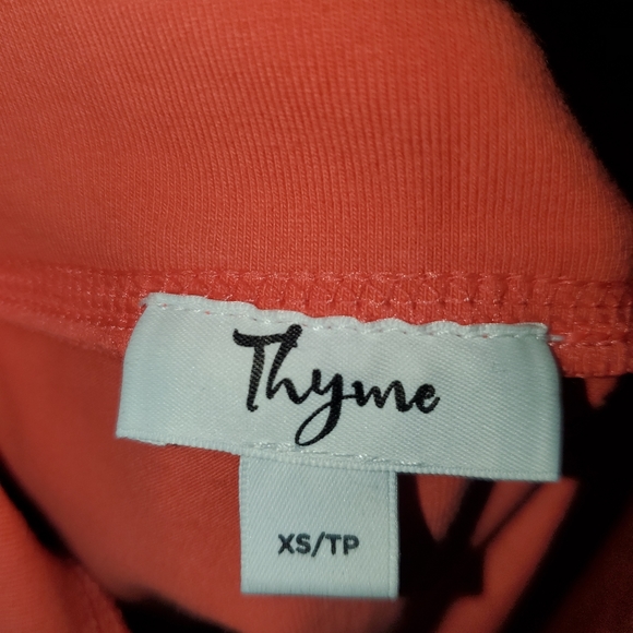 Peach Maternity Mini Skirt - Picture 3 of 4